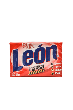 Jabon Leon Alto Poder En Barra 350 Gr