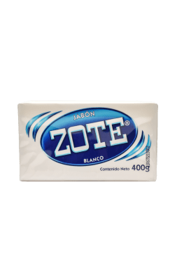 Jabon Zote Blanco Grande 400 Gr