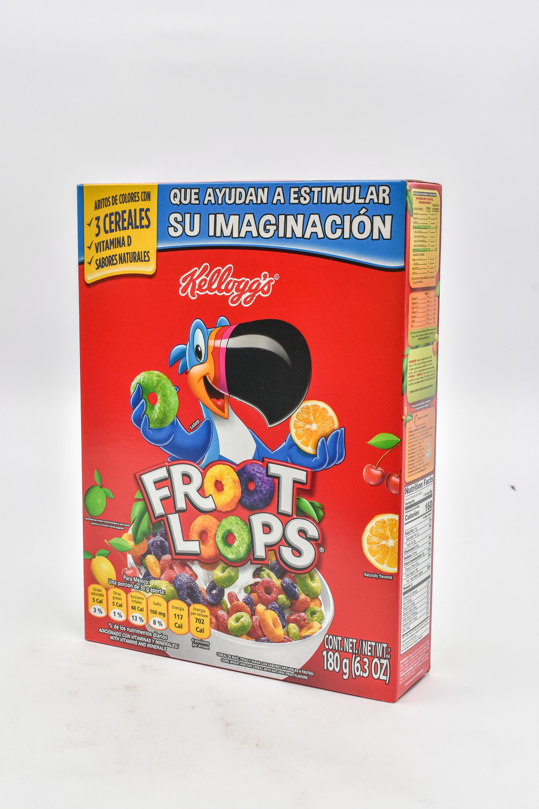 Cereal Kellogg's Froot Loops sabor a frutas 410 g