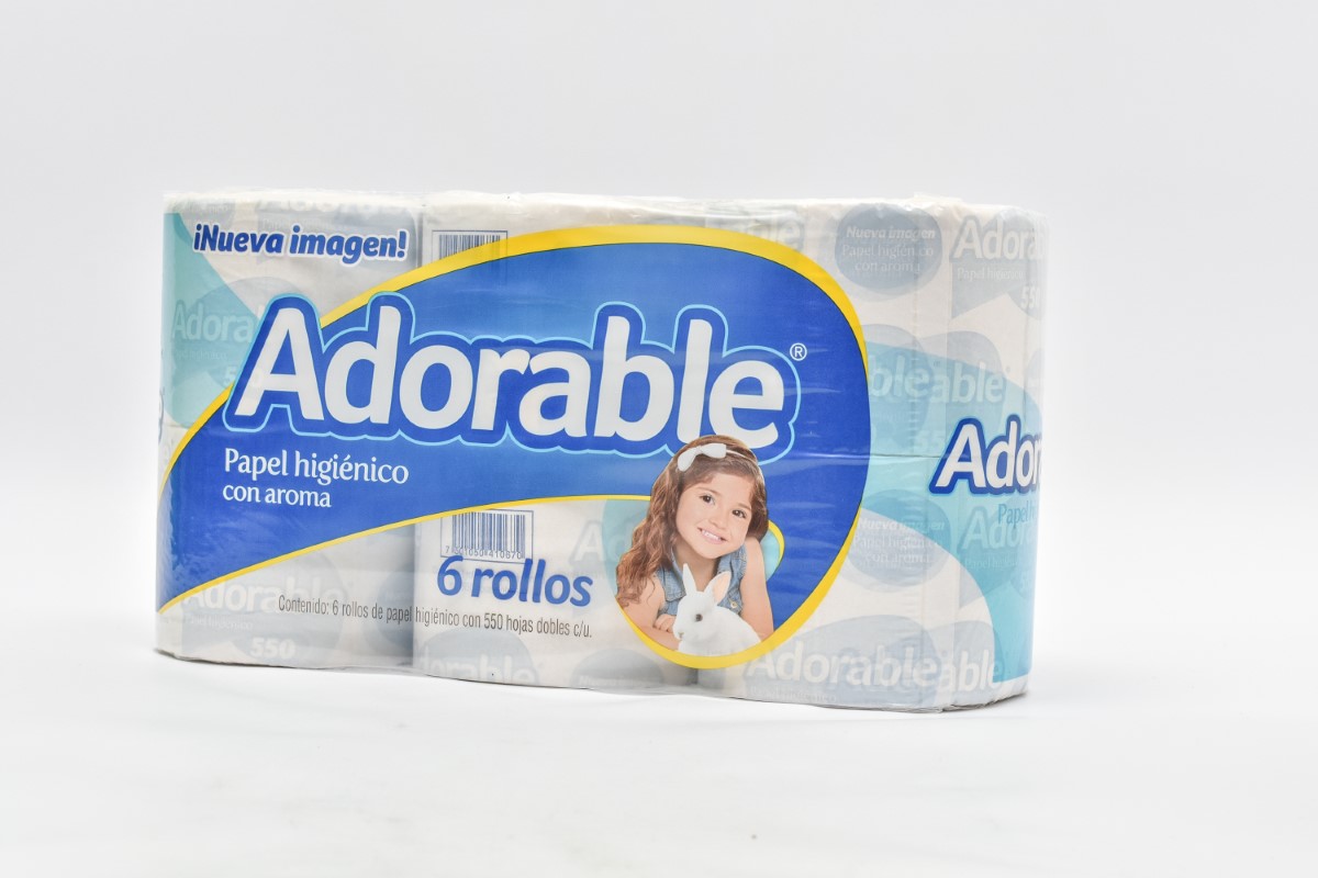 Papel higiénico con aroma Adorable (6 rollos) - Smart&Final