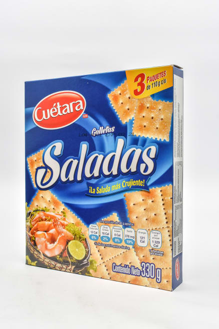 GALLETAS SALADAS CREMOSA CUETARA PAQUETE 106 GR.