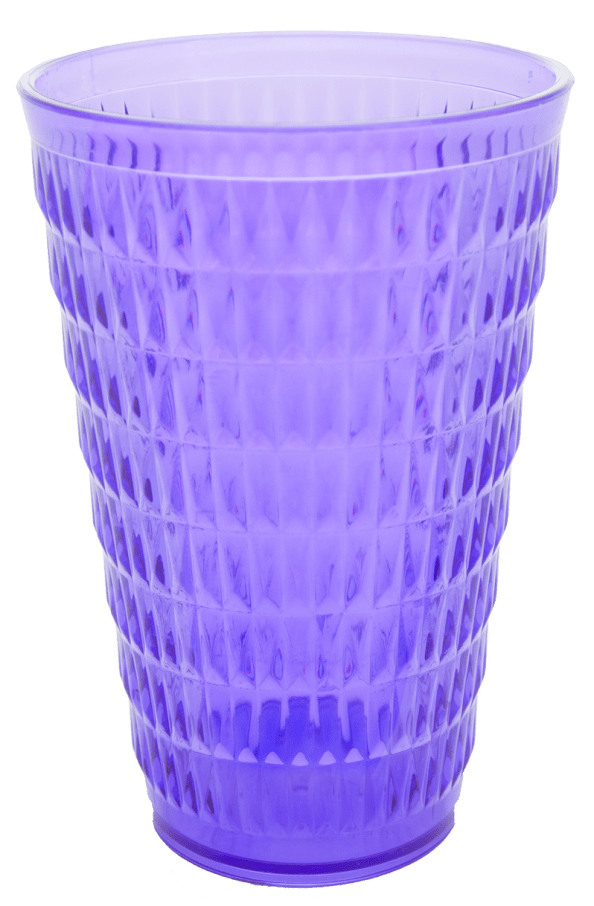 Vaso Cara De Piña 455Ml Azul