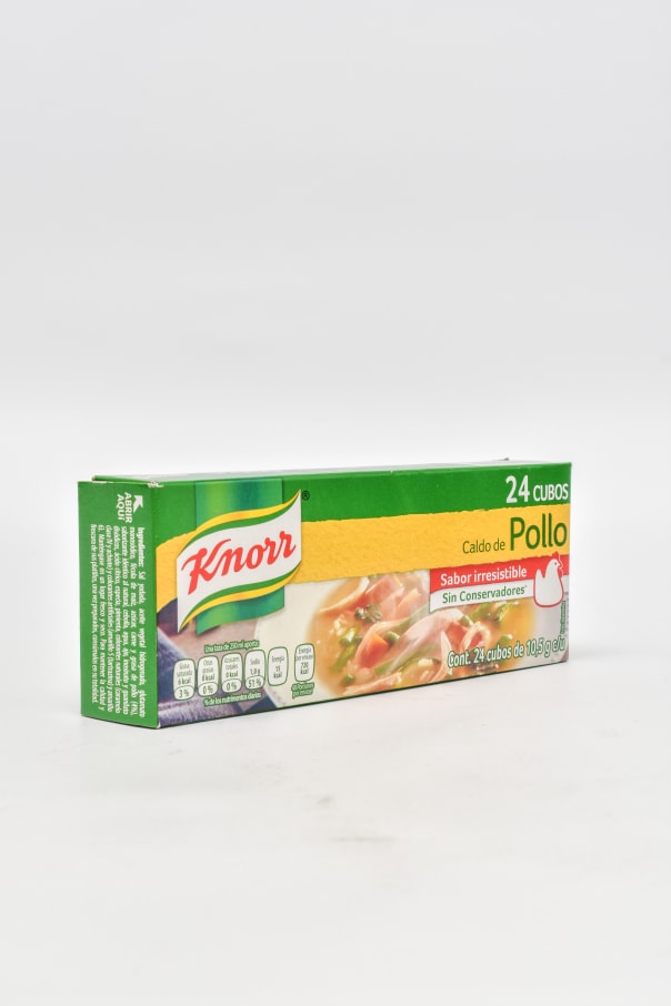 Consome Knorr Suiza Pollo 24 Cubos