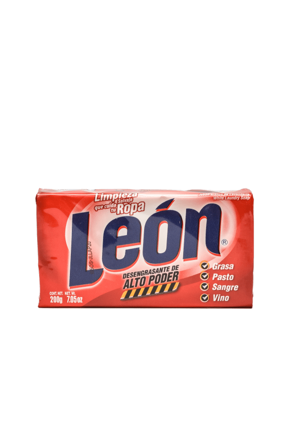 Jabon Leon Alto Poder En Barra 200 Gr