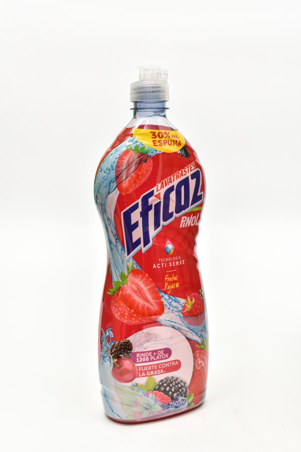 Lavatrastes Eficaz Frutos Rojos 750 Ml