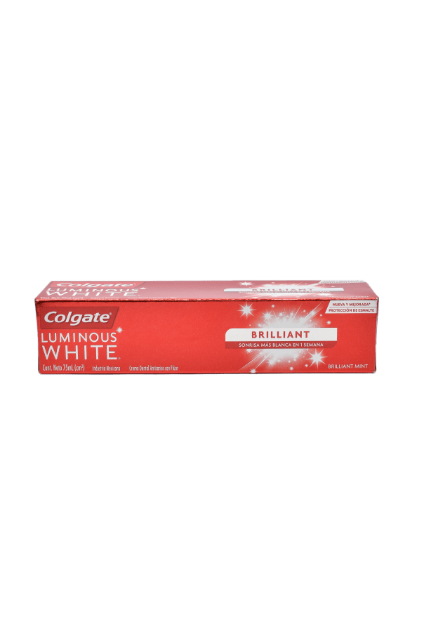 Pasta Dental Colgate Luminous White 75 Ml