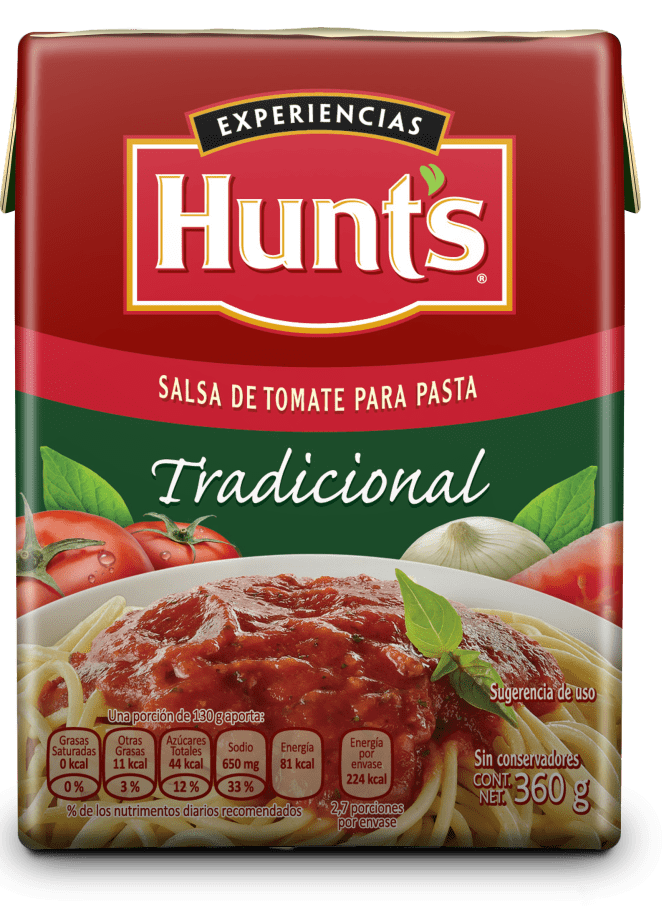 Salsa Hunts Para Pasta Tradicional 360 Gr