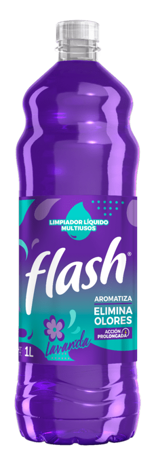 Limpiador Liq. Flash Lavanda 1 Lt