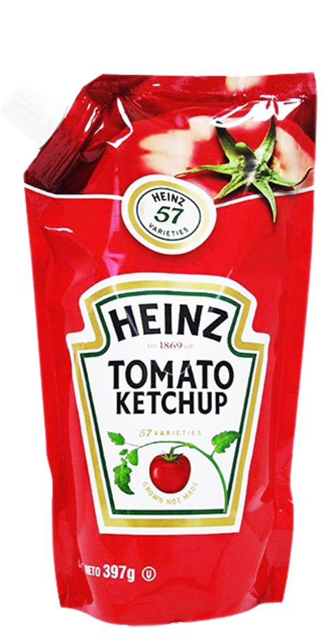 Salsa Catsup Heinz 397 Gr Doy Pack