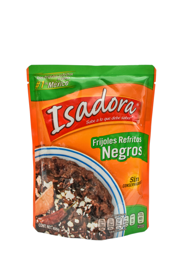 Frijoles Isadora Negros 400 Gr Pouch