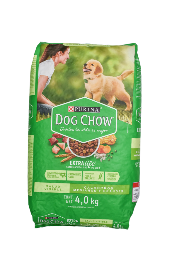 Alimento Dog Chow Razas Grandes Cachorro 4 Kg