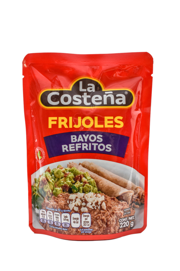 Frijoles Bayos Refritos La Costena 220 Gr Pouch