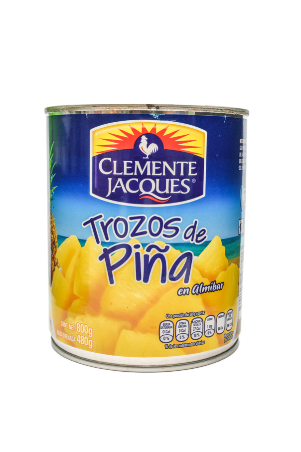 Pina Clemente En Trocitos 800 Gr Almibar Todas