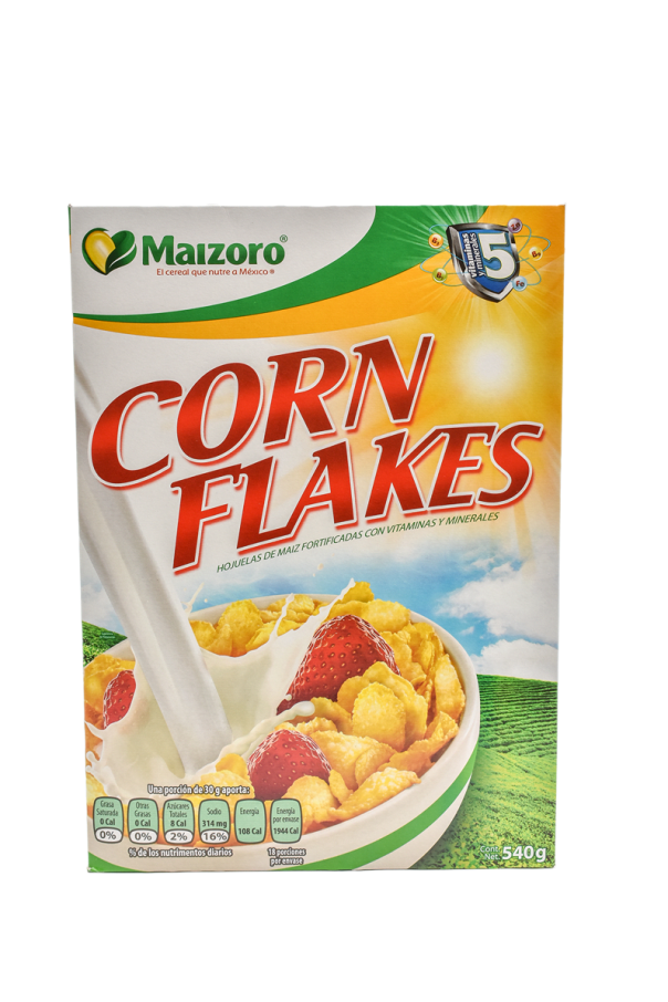 Cereal Maizoro Corn Flakes 540 Gr Todas