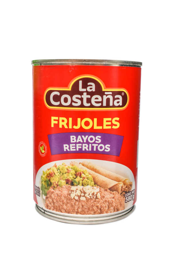 Frijoles Bayos Refritos 580 Gr La Costena