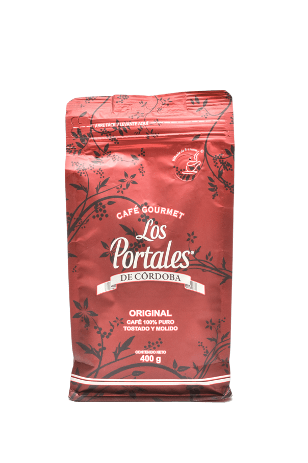 Cafe Tosatado Molido Gourmet Los Portales Original Bolsa 400 Grs