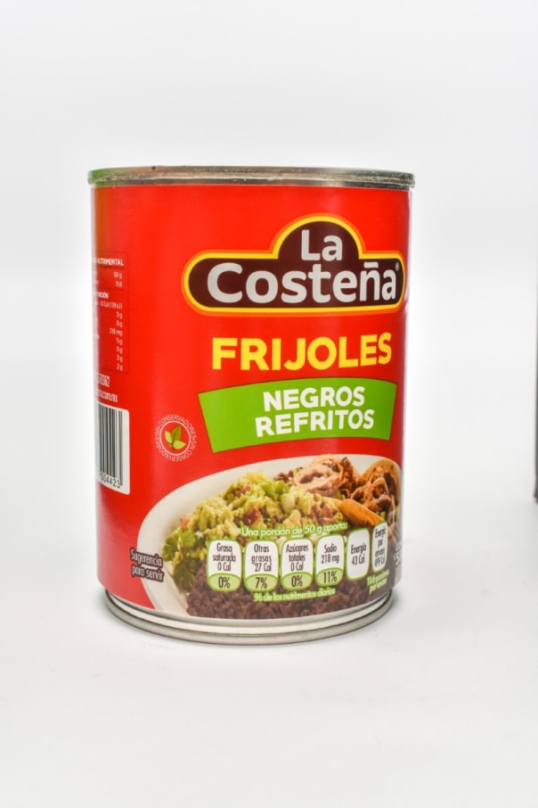 Frijoles Refritos Negros 580 Gr La Costena