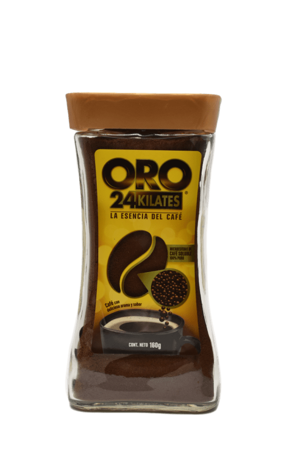 Café Oro Soluble 24Kilates 160Gr