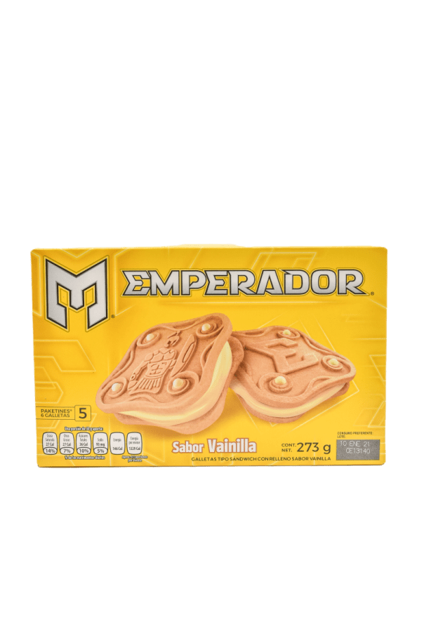 Galletas Emperador Vainilla 273 Gr Caja Gamesa