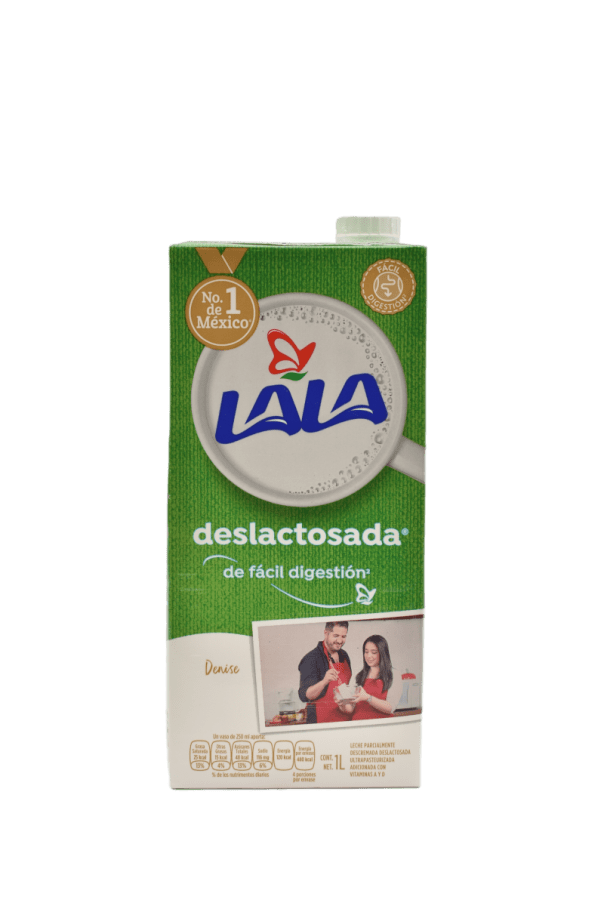 Leche Lala Ultrapasteurizada Deslactosada Semidescr. I Lt