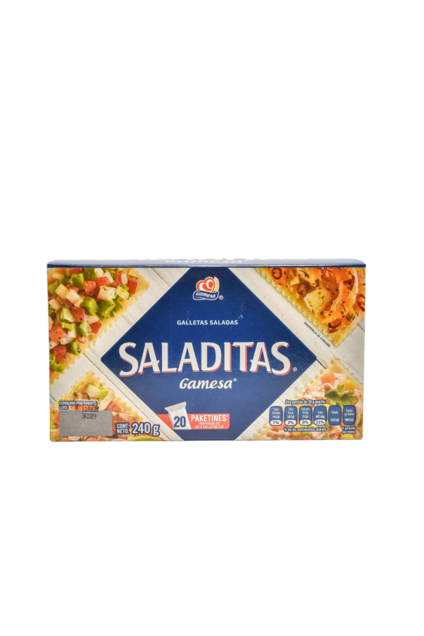 Galletas Saladitas Gamesa 240 Gr Caja