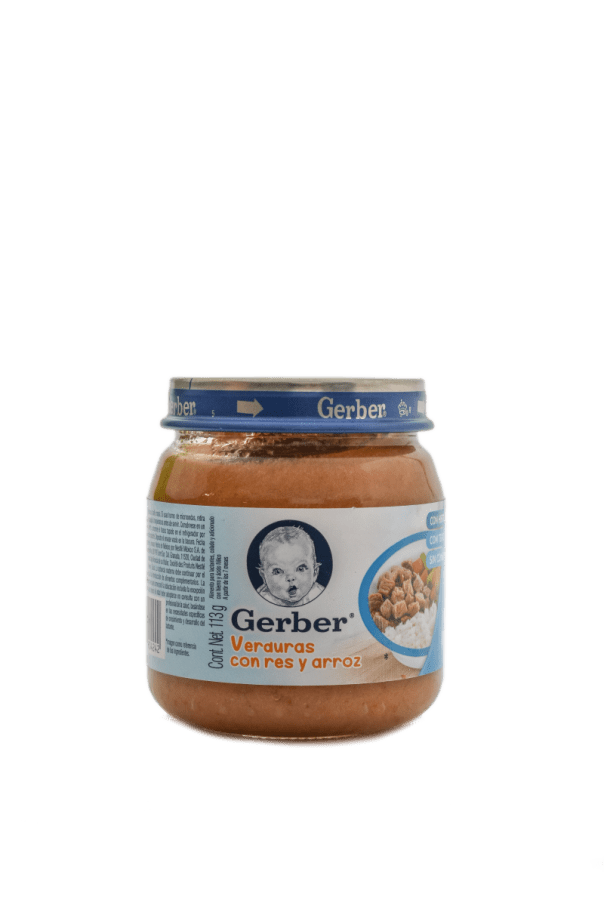 Gerber Verdura Res Y Arroz 2A Etapa 113 Gr