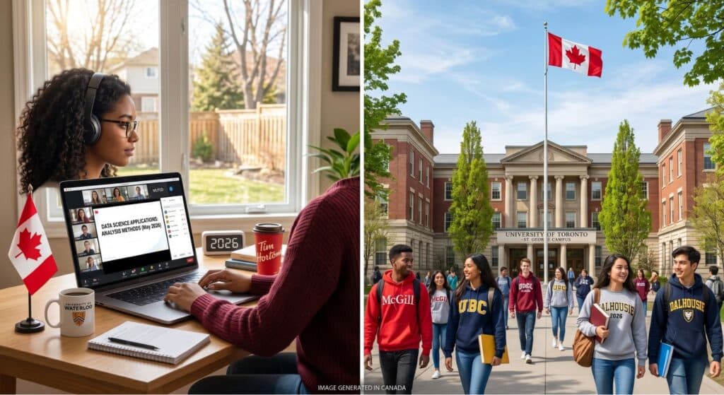 data science bootcamp online in-person Canada 2026