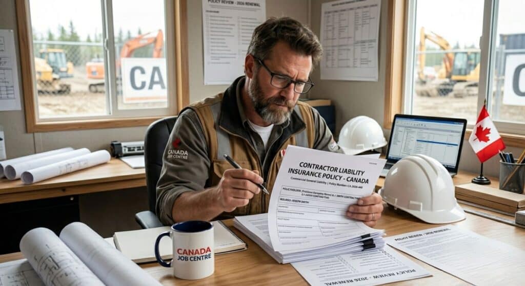 contractor insurance quote Canada 2026 independent trades