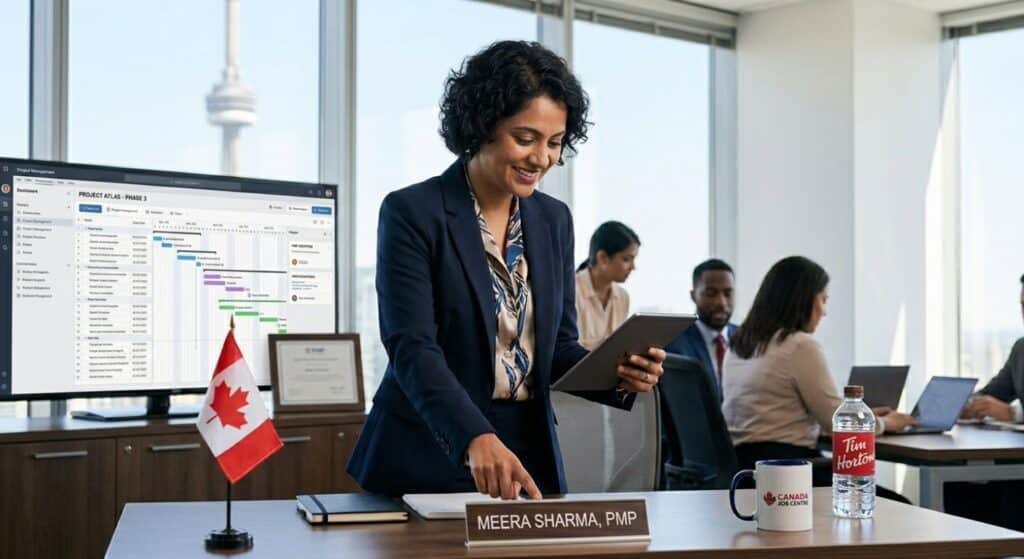 PMP certified project manager salary Canada 2026