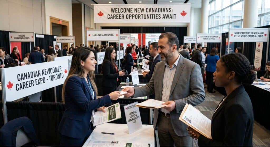 networking job fair newcomer Canada 2026