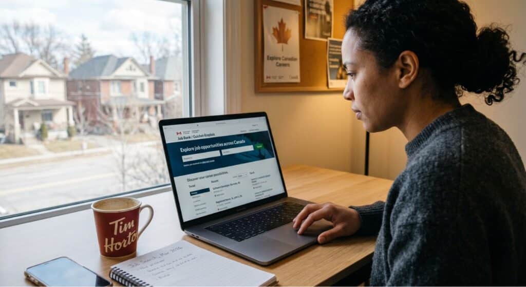 Canada Job Bank mathematics jobs search 2026