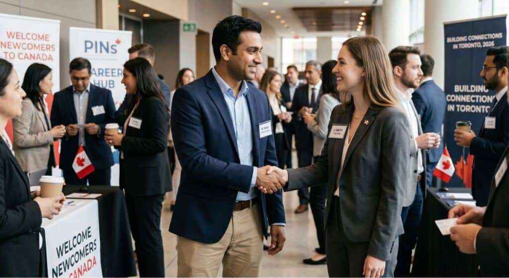 PIN network immigrant professional Canada career 2026