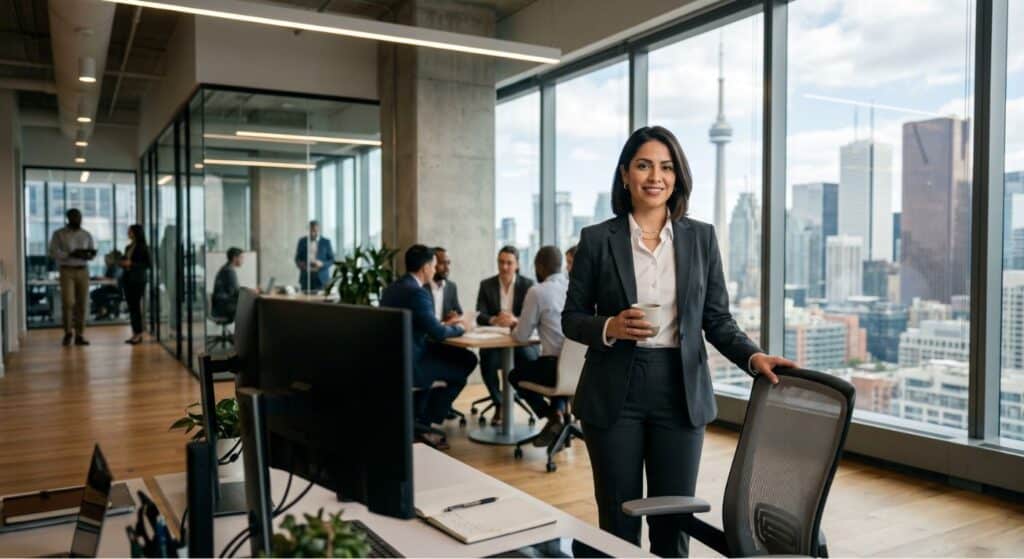 get job Toronto Canada newcomer professional 2026