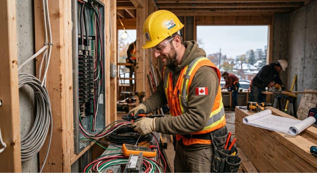 skilled trades jobs Canada electrician plumber 2026