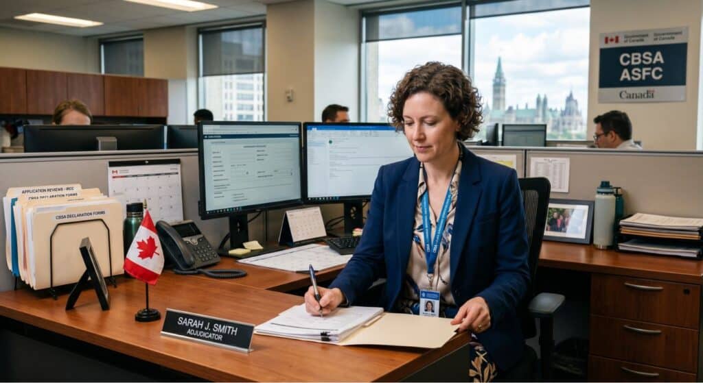 CBSA border officer salary Canada 2026