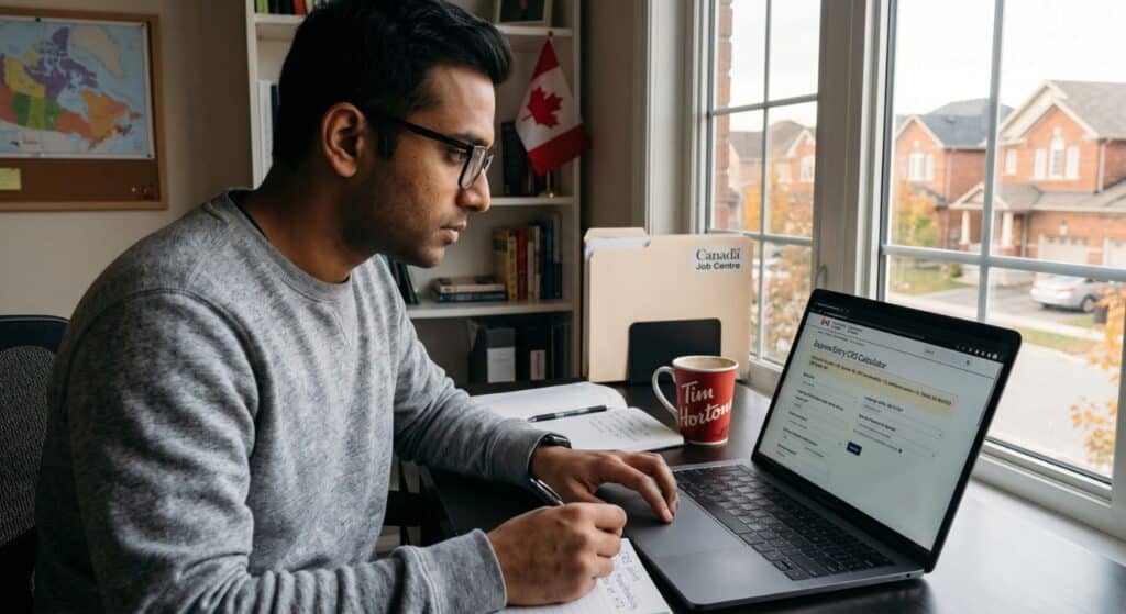 CRS score Express Entry Canada 2026