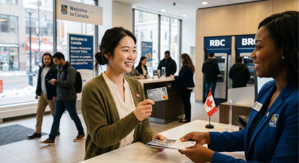 new immigrant Canada credit card bank 2026