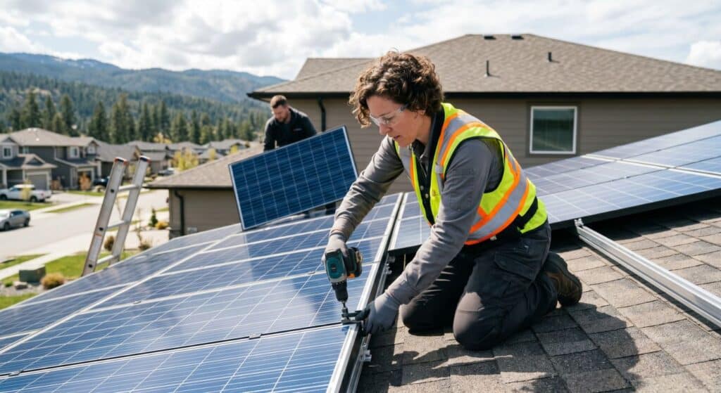 clean energy jobs Canada 2026 solar wind technician