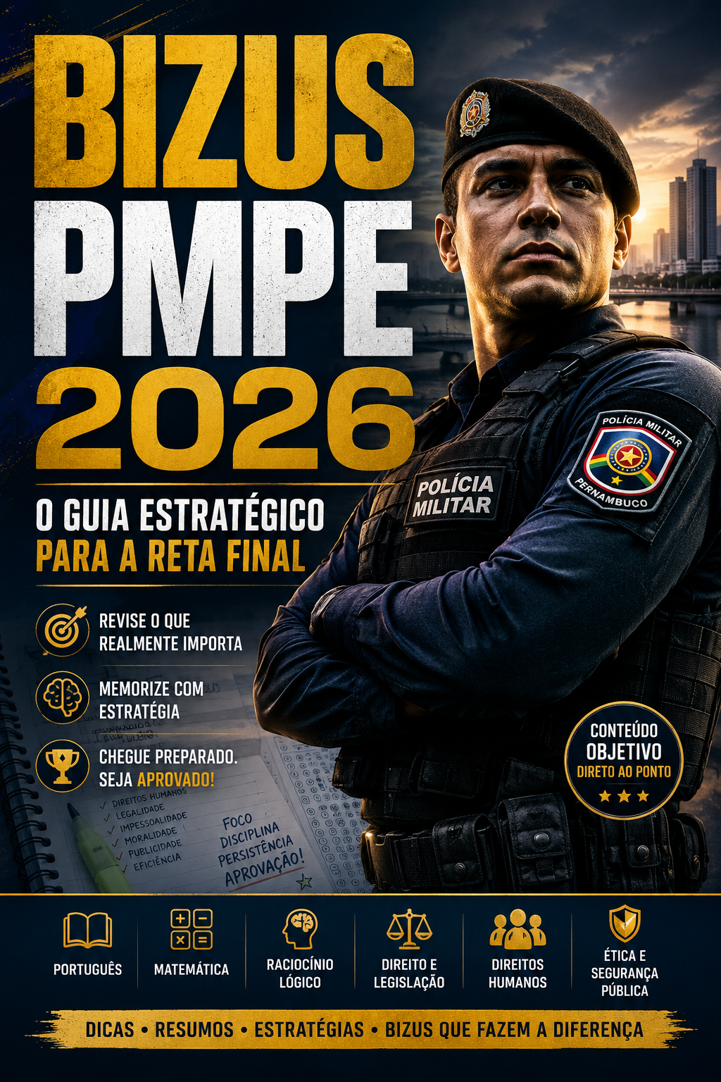 BIZUS PMPE 2026 O GUIA ESTRATÉGICO PARA A RETA FINAL