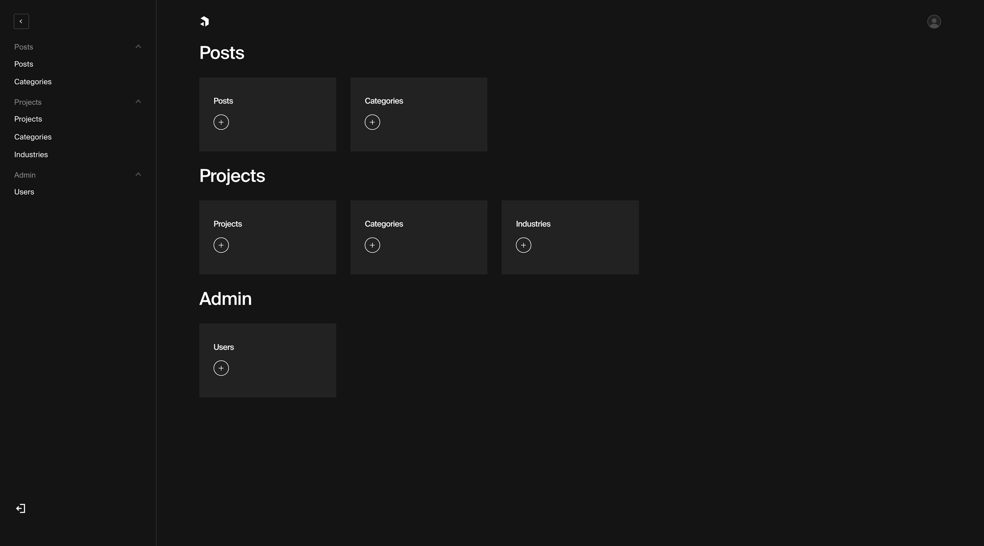 Example of Payload dashboard