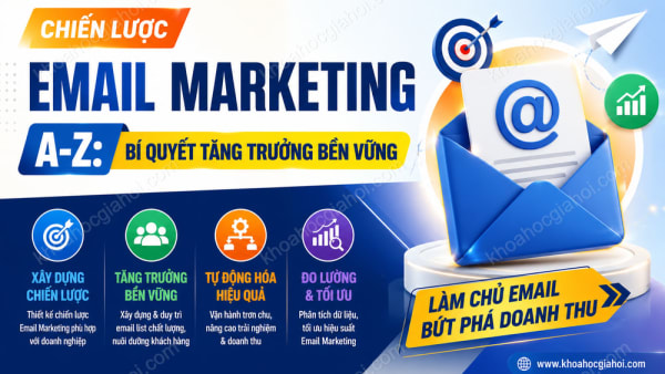 Khóa Học Chiến Lược Email Marketing A-Z: Bí Quyết Tăng Trưởng Bền Vững