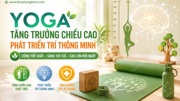 Khóa Học Yoga Tăng Trưởng Chiều Cao - Phát Triển Trí Thông Minh