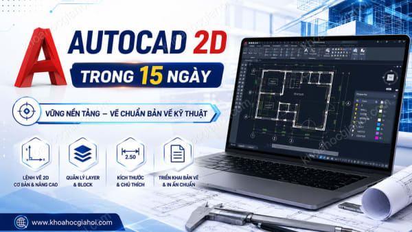Khóa Học Autocad 2d Trong 15 Ngày