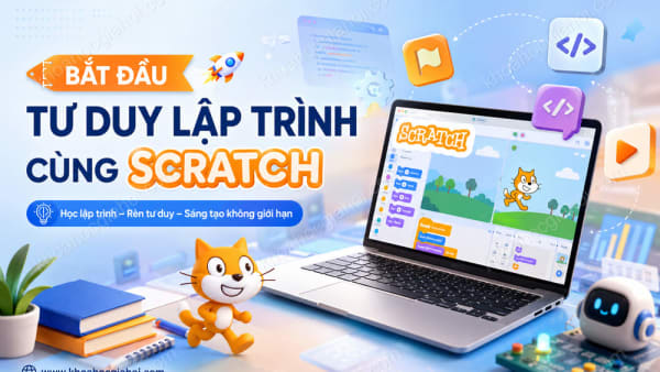 Khóa Học Bắt Đầu Tư Duy Lập Trình Cùng Scratch