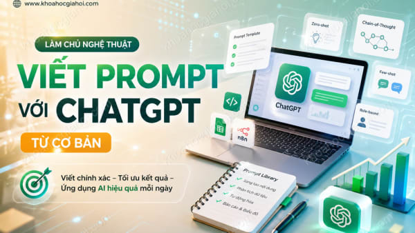 Khóa Học Làm Chủ Nghệ Thuật Viết Prompt Với Chatgpt Từ Cơ Bản