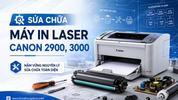 Khóa Học Sửa Chữa Máy In Laser Canon 2900, 3000