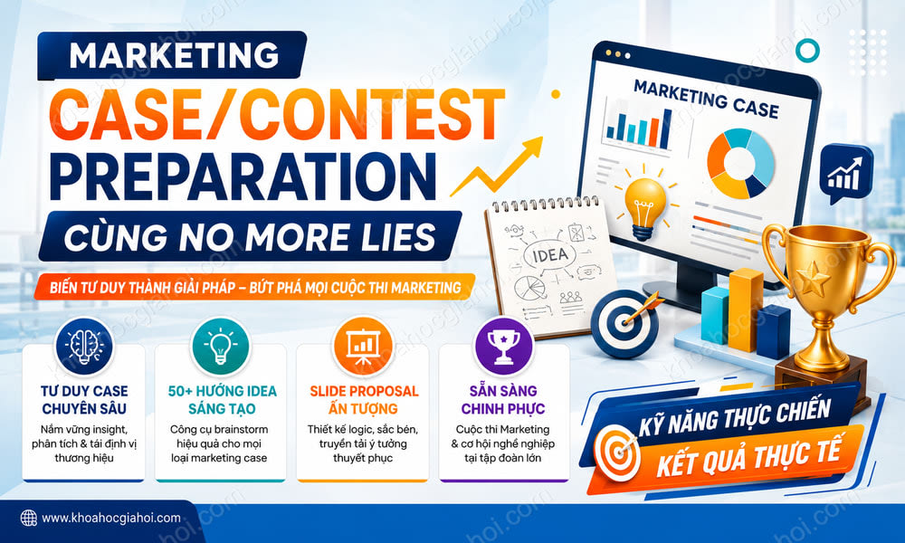 Khóa Học Marketing Case/Contest Preparation Cùng No More Lies