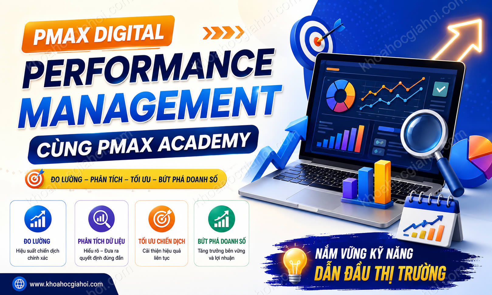 Khóa Học Pmax Digital Performance Management Cùng Pmax Academy