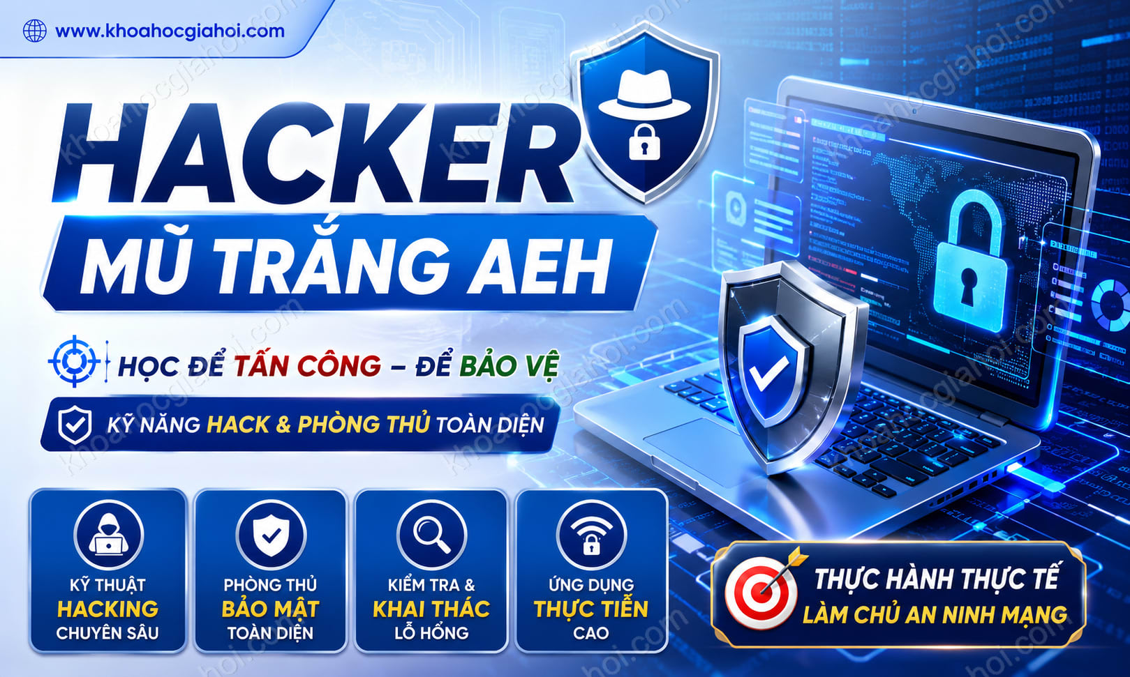 Khóa Học Hacker Mũ Trắng Aeh