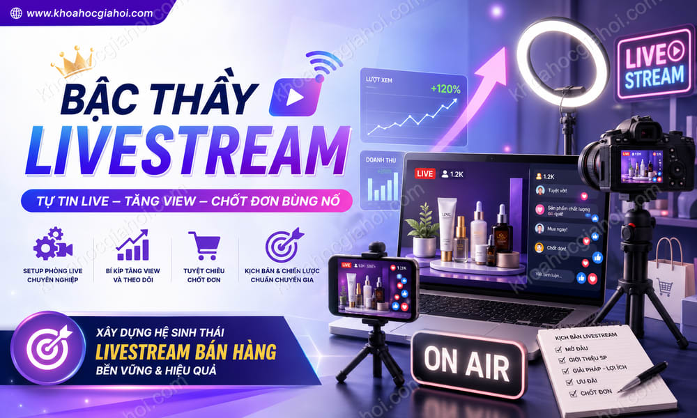 Khóa Học Bậc Thầy Livestream